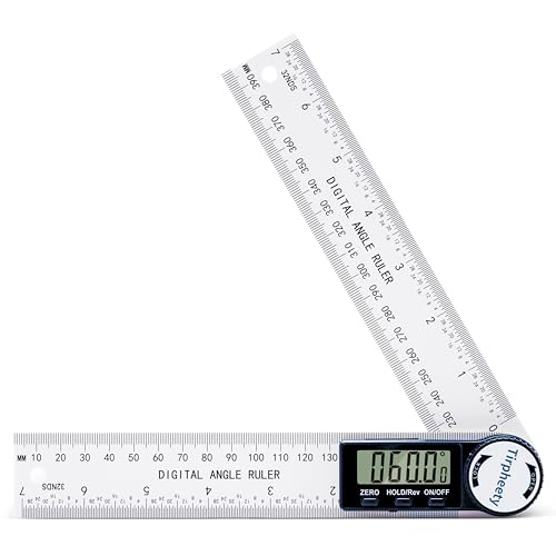 Digital Angle Finder Protractor, 7-Inch (200mm) Measuring Tool