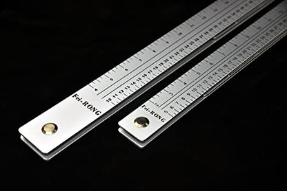 48 Aluminum Folding Square | Adjustable 45° & 90° Angles for Framing/Roofing/Staircases | Professional Woodworking & Construction Triangle Ruler Tool