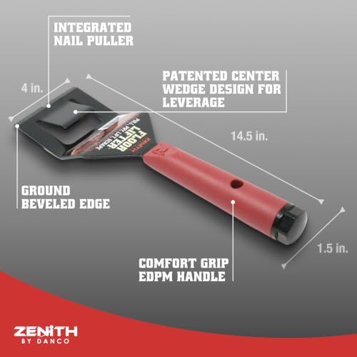 Zenith by Danco Floor Lifter ZN700201, Ultimate Demolition and Remodeling Multi-Tool for Safe Removal of Hardwood Floors, Ceramic Tile, Trim, and Countertops - style: Floor Lifter