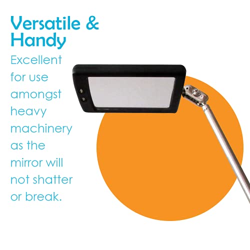 Inspection Mirror, Telescoping Mirror, Mechanic, Extendable, Welding, Small