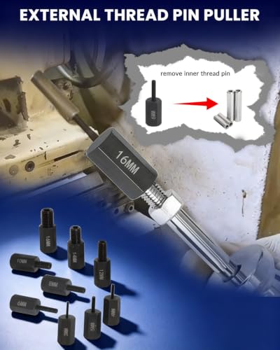 DPTOOL 20pcs Dowel Pin Puller Extractor Tool Slide Hammer Bearing Puller