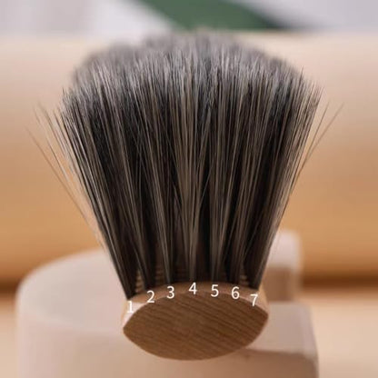 Soft Bristle Hand Broom Wood Handle for Shop Bench 14" (2pcs Brown) - color: 2 Brown