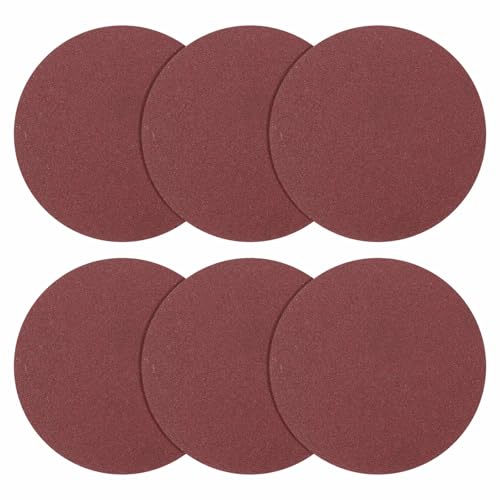 DTGN 2In 400Grit Hook and Loop Sanding Disc 10Pcs Red Aluminum Oxide - color: Red, size: 2 Inch(400 Grit)