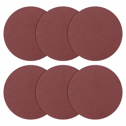 DTGN 2In 400Grit Hook and Loop Sanding Disc 10Pcs Red Aluminum Oxide - color: Red, size: 2 Inch(400 Grit)