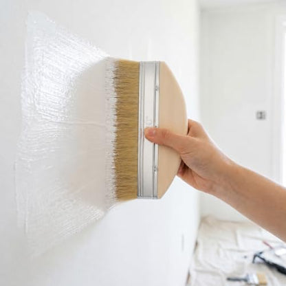 Limewash Paint Brush, 7 Inch Wide Paint Brush, Stain & Sealer Brushes