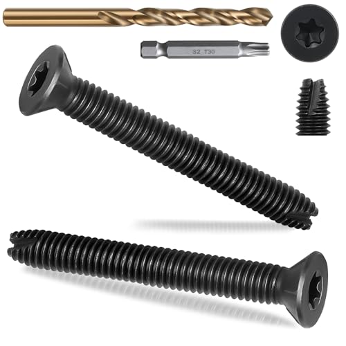 5/16-18 x 2-1/2 100Pcs Flat Head Thread Cutting Self Drilling Deck Screws - size: 5/16-18 x 2-1/2"