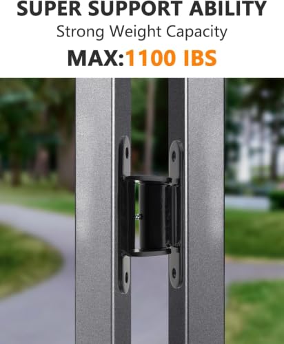 SPARKWHIZ 7" Bolt-on Gate Hinge Heavy Duty 4 Pack