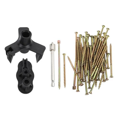 Squeaky Floor Repair Kit Eliminates Floor Squeaks, Easy to Use Woodworking Project Kit for Fixing Floors, Durable Steel and Plastic Construction