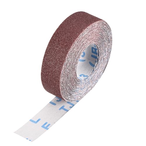 Sandpaper Roll 1Inch 20FT 80Grit Aluminum Oxide Emery Cloth Roll - size: 1 Inch x 20 Feet 80 Grits
