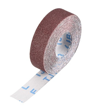 Sandpaper Roll 1Inch 20FT 80Grit Aluminum Oxide Emery Cloth Roll - size: 1 Inch x 20 Feet 80 Grits