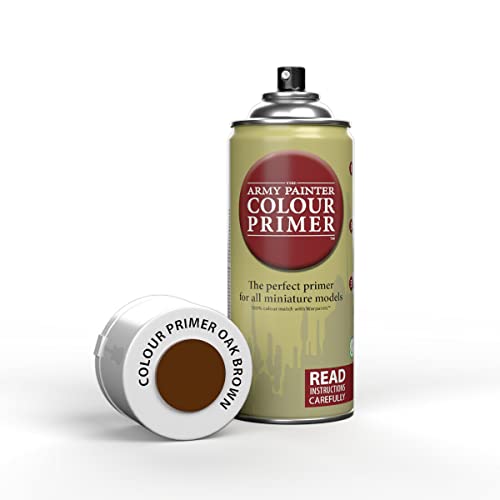 The Army Painter, Colour Primer Oak Brown, 400 ml acrylic spray - color: Oak Brown