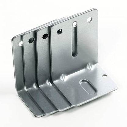 Garage Door Track Jamb Bracket J6, 4 Pack L-Shape Wall Mount
