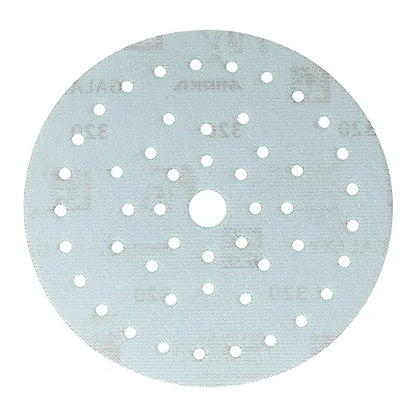 Mirka Galaxy Multifit 6 Inch Ceramic Discs, 320 Grit, Hook & Loop, 50 Pack - size: Grit 320