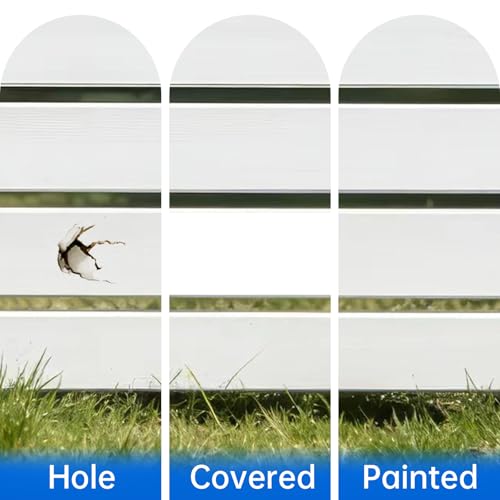 Vinyl Siding Repair Kit 10PCS 6.3X4.75Inch Cover Any Cracks Holes