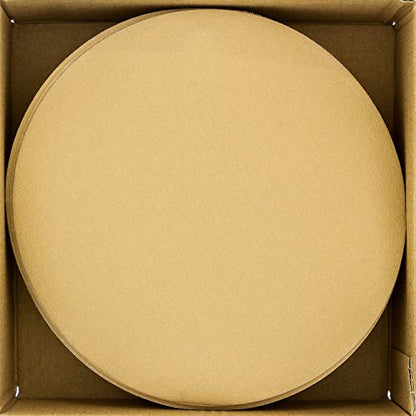 Dura-Gold Premium 6" Gold Sanding Discs, 220 Grit, Hook & Loop, Box of 50 - size: 220-Grit