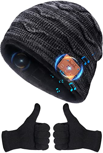 HIGHEVER Magnetic Wristband and Bluetooth Beanie Hat