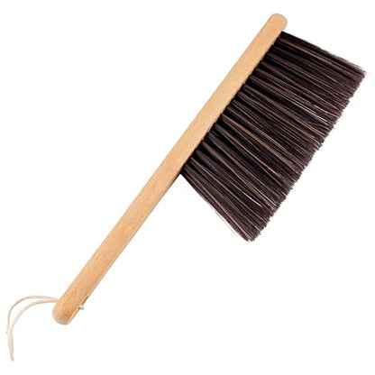AUEAR, Wood Dusting Brush Cleaning Duster 11.4 Inches Fiber Bench Brushes for Home Kitchen Bedroom
