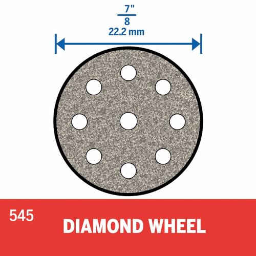 Dremel 545 7/8" Diamond-Coated Rotary Tool Cutting Wheel