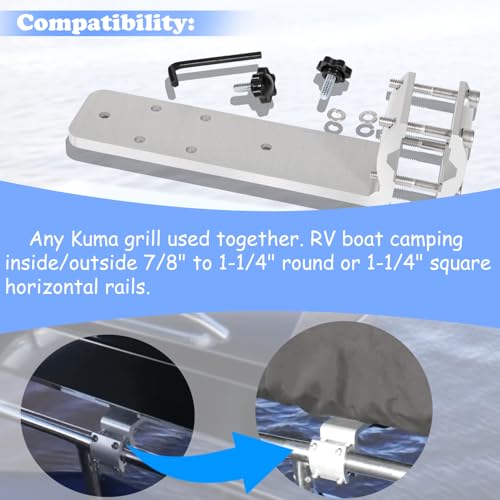 58182 Stow N' Go Grill Rail Mount Bracket