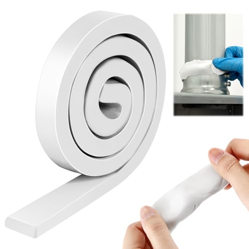 Moldable Silicone Putty Plumbers Duct Sealant Seal Clay, White, 1 Pack - color: White