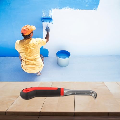 High-Hardness Multi-Functional Paint Scraper Tool with Ergonomic Non-Slip Handle for Rust Removal,Plastering,and Home Improvement