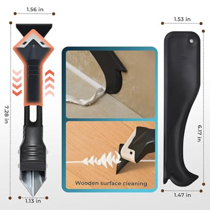 Silicone Caulking Tool, Caulk Remover & Grout Removal Tool