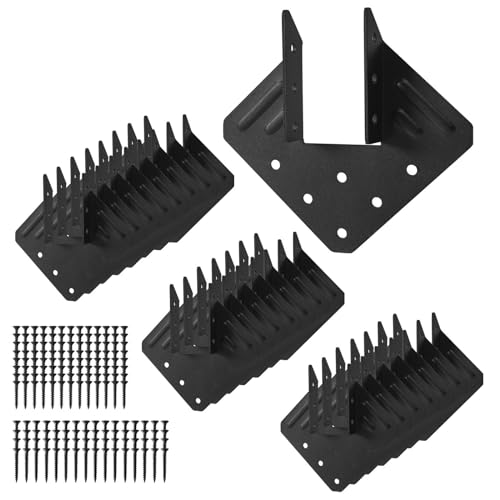 24Pcs Hurricane Tie for Rafter,Heavy Duty 2mm Thick Hurricane Strap - size: 24pcs, style: 2''x4''Hurricane Tie