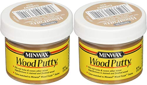 Minwax 13615000 Wood Putty, 3.75 Ounce, Cherry - 2 Pack