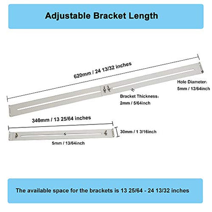 FRMSAET Drawer Repair Kit -Reinforce and Repair Drawers Accessories -2 Pack - size: 2 Pack