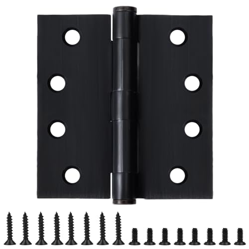TDCHINGES Commercial Door Hinges 4"x4.5" Oil Rubbed Brown Heavy Duty NPR - color: Oil Rubbed Bronze, size: 2 Pack