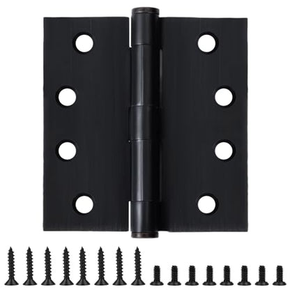 TDCHINGES Commercial Door Hinges 4"x4.5" Oil Rubbed Brown Heavy Duty NPR - color: Oil Rubbed Bronze, size: 2 Pack