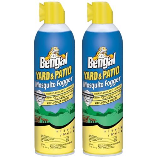 Bengal Yard and Patio Mosquito Fogger - 17 oz Can, 2 Pack - size: 2 Pack