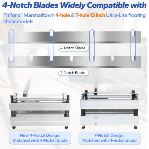 Laminate/Vinyl Floor Blade, for Marshalltown LWFS13 Flooring Cutter - 13"