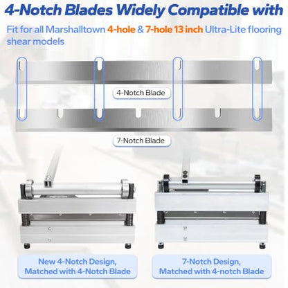 Laminate/Vinyl Floor Blade, for Marshalltown LWFS13 Flooring Cutter - 13"