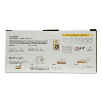 System Three SculpWood Max Putty Epoxy Wood Filler, 2 Gallon Kit - size: 2 Gallon