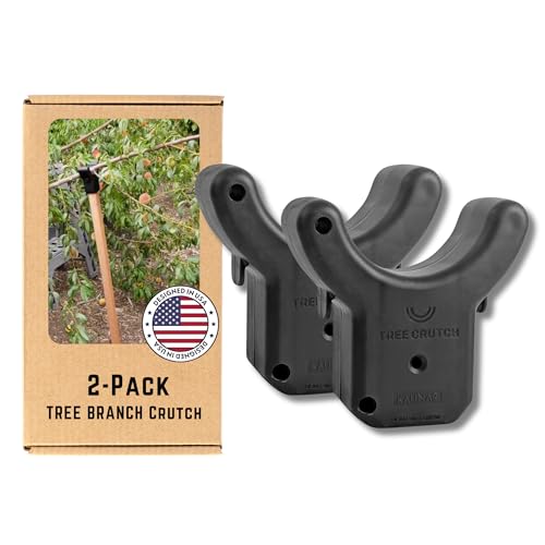 Tree Branch Crutch – Prevent Broken Limbs - Pole Sold Separate (2-Pack) - color: Crutch Only, size: 2-Pack