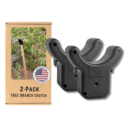 Tree Branch Crutch – Prevent Broken Limbs - Pole Sold Separate (2-Pack) - color: Crutch Only, size: 2-Pack