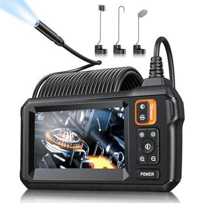 Endoscope Camera with Light, 1920P HD Borescope Tools(32.8FT) - size: 32.8FT