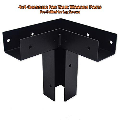 Copper Ridge Outdoors Elevated Platform Brackets (Set of 4)