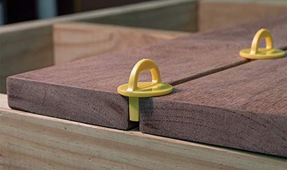 DeckWise WiseGuides Reusable 5/16" Decking Board Spacers, 6 Count - size: 5/16