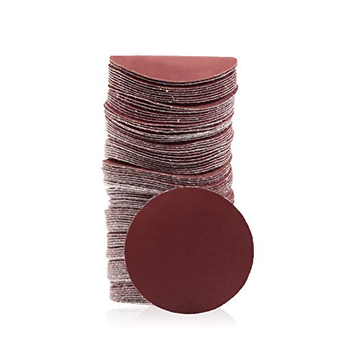 SPEEDWOX 100PCS 2" 1000 Grit Sanding Discs, Hook and Loop No Hole Sandpaper - style: 1000 Grit