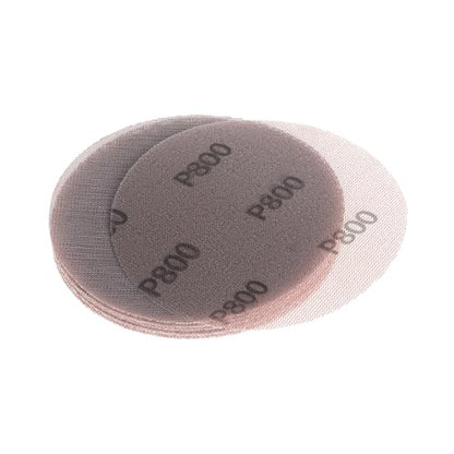 6 Inch Hook and Loop Dust Free Net Sanding Mesh Discs for Drywall Sander Car Wood Drywall Metal Polishing & Grinding Anti-Blocking Sand Abrasive Sheet 10PCs (Grit 800) - style: Grit 800
