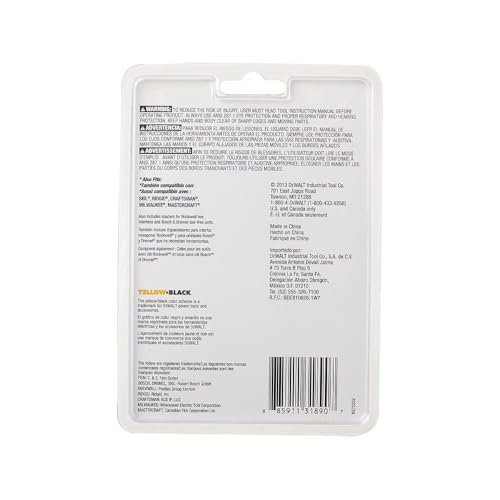 DEWALT Dwa4210 Oscillating Semicircle Blade, Black