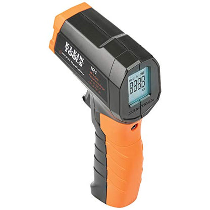 Klein Tools IR1 Infrared Thermometer with Targeting Laser, Auto-Hold, More - style: IR Thermometer