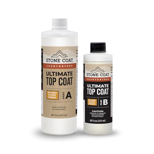 Stone Coat Countertops Ultimate Top Coat, Textured Gloss Finish - color: Textured Gloss Finish