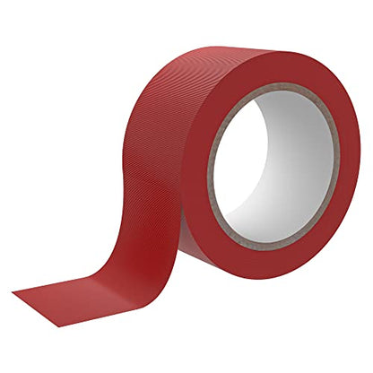QuietWalk LV Luxury Vinyl, Laminate, or Wood Underlayment (Float, Glue, or Nail) & Roberts 50-040 Underlayment Tape Roll, Red