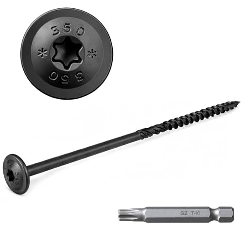 FMhotu Lag Screws, 5/16" x 14" Structural Screws - size: 5/16" x 14"