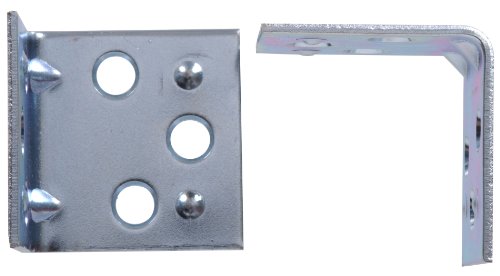 Hillman Double Wide Corner Brace Zinc 2-1/2 Inch" 4 Pack- 851148