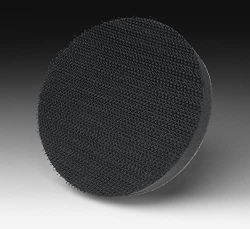 3M Hookit Soft Interface Disc Pad, 70166, 5 in x 1/2 in - style: No Holes