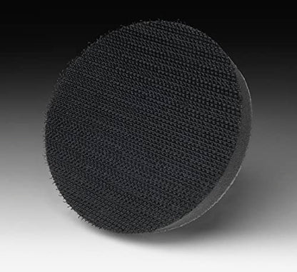 3M Hookit Soft Interface Disc Pad, 70166, 5 in x 1/2 in - style: No Holes